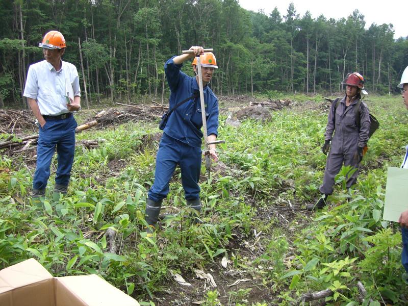 植付け器具使用方法