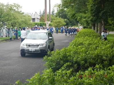 訓練4消防署員出動