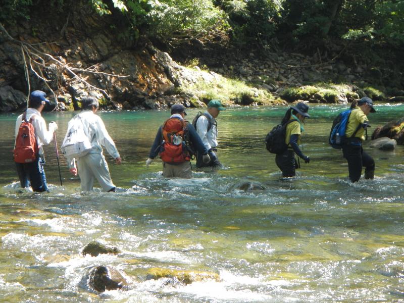 赤石川状況