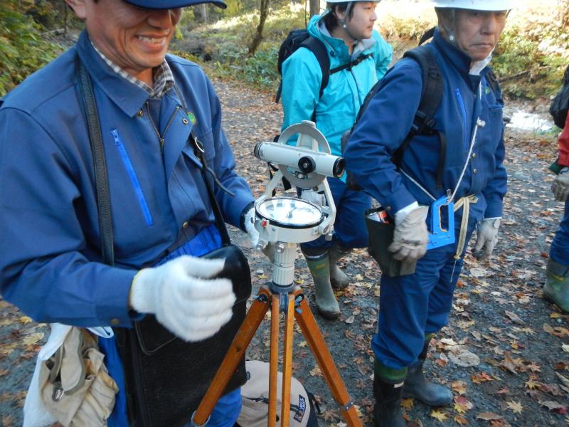 調査器具の確認