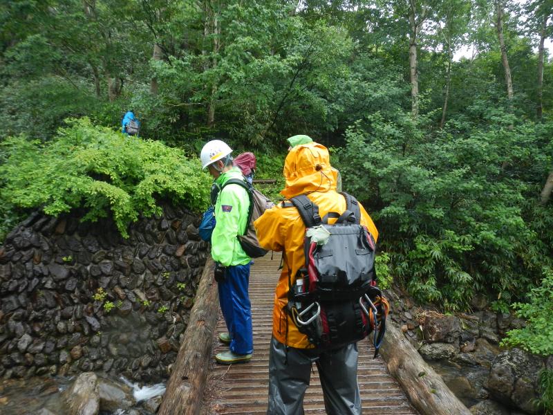 雨の矢櫃橋