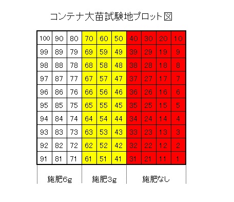 プロット図（大苗）