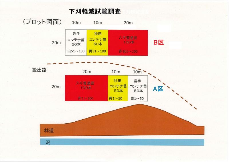 下刈軽減試験調査