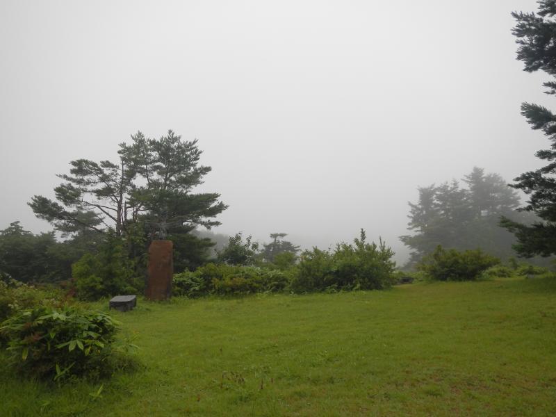 雨の坊平高原